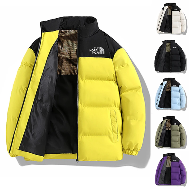 Jaqueta masculina de algodão para inverno, casaco à prova de vento, à prova d\'água, quente e resistente ao frio, para viagem, acampamento, roupas