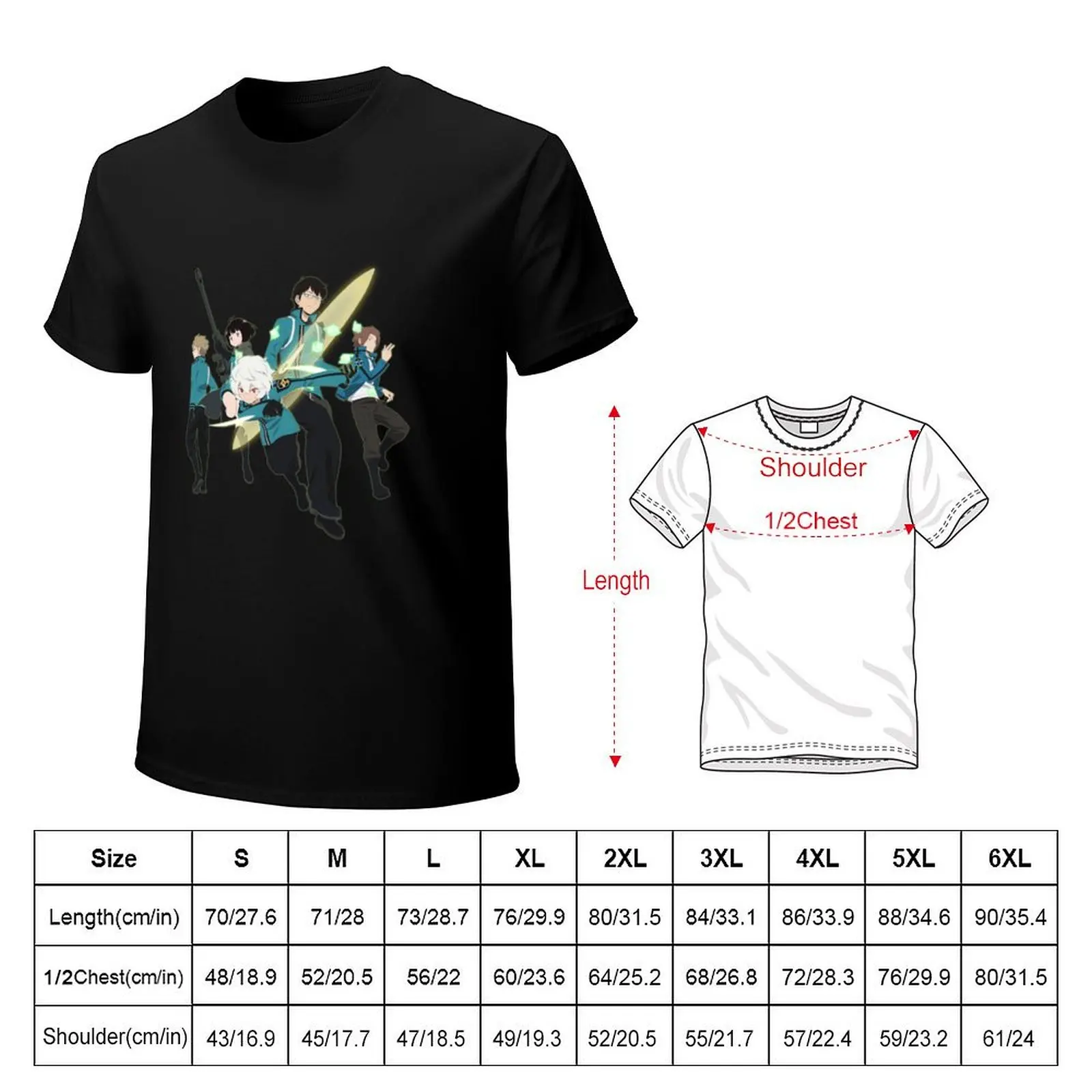 world trigger T-Shirt Dry Fit Athletic Short Sleeve Shirt