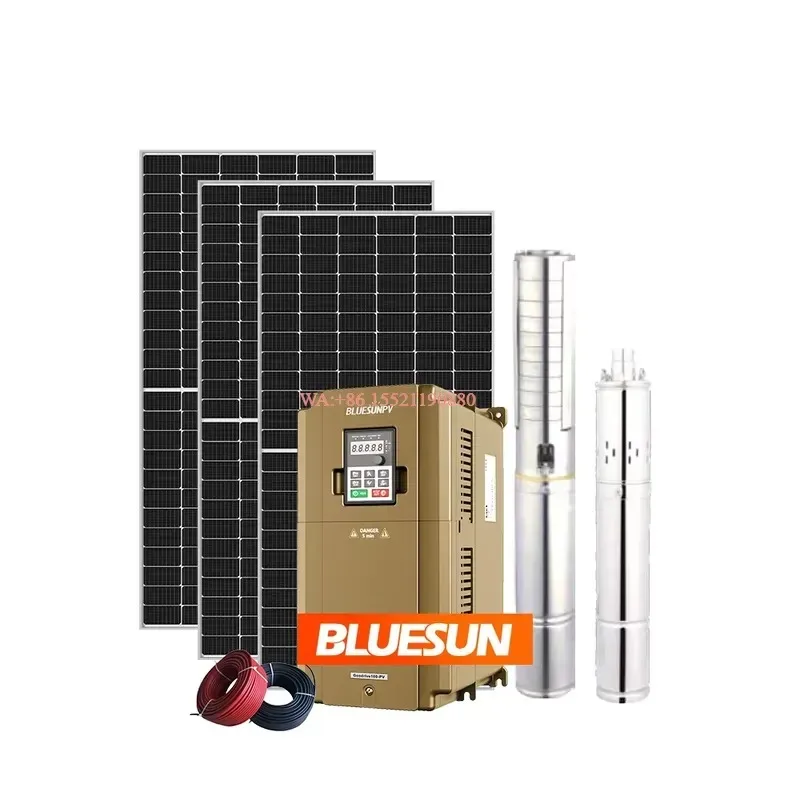 WMWMNU for Bluesun Complete Kit Solar Power Submersible Pump Solar Water Pump Price for Agriculture Irrigation