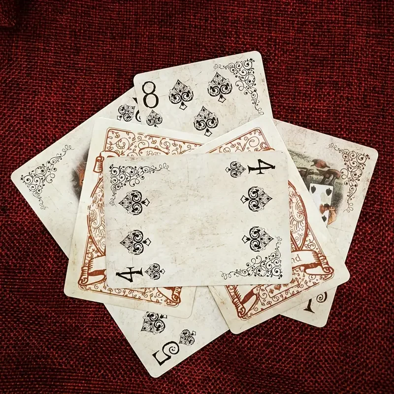 1Set/2Set Alice Vintage Paper  - Vintage Collectible Playing Cards ulasan dan harga
