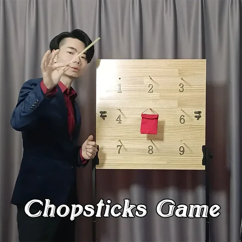 

Chopsticks Game Prediction Magic Stage Magic Trick Mentalism Magia Magie Magicians Prop Accessory Illusion Gimmick
