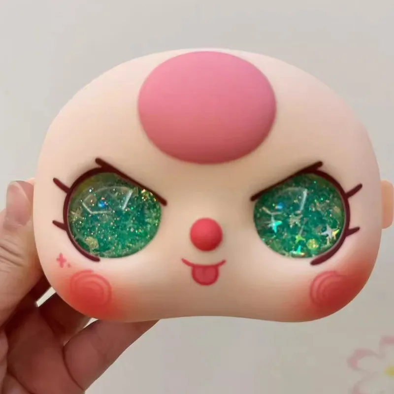 Baby Three 400 % Maßstab, anpassbare Puppe, Sandflow-Auge, abnehmbares Gesicht, Ganzkörper-Flühsand-Design, Sammlerstück, Kunstspielzeug-Zubehör