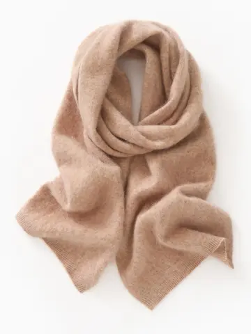 Elegante 100% Merino Wolle Frauen Schals Neue Mode Weibliche Herbst Winter Strickwaren Licht Luxus Kaschmir Kleidung Tops Weichen Schal