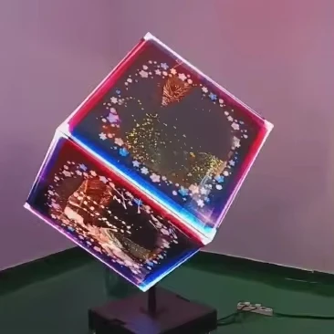 Special-shaped LED  Screen LED Cube Screen Multi-sided Display With Customizable Rotation Function
