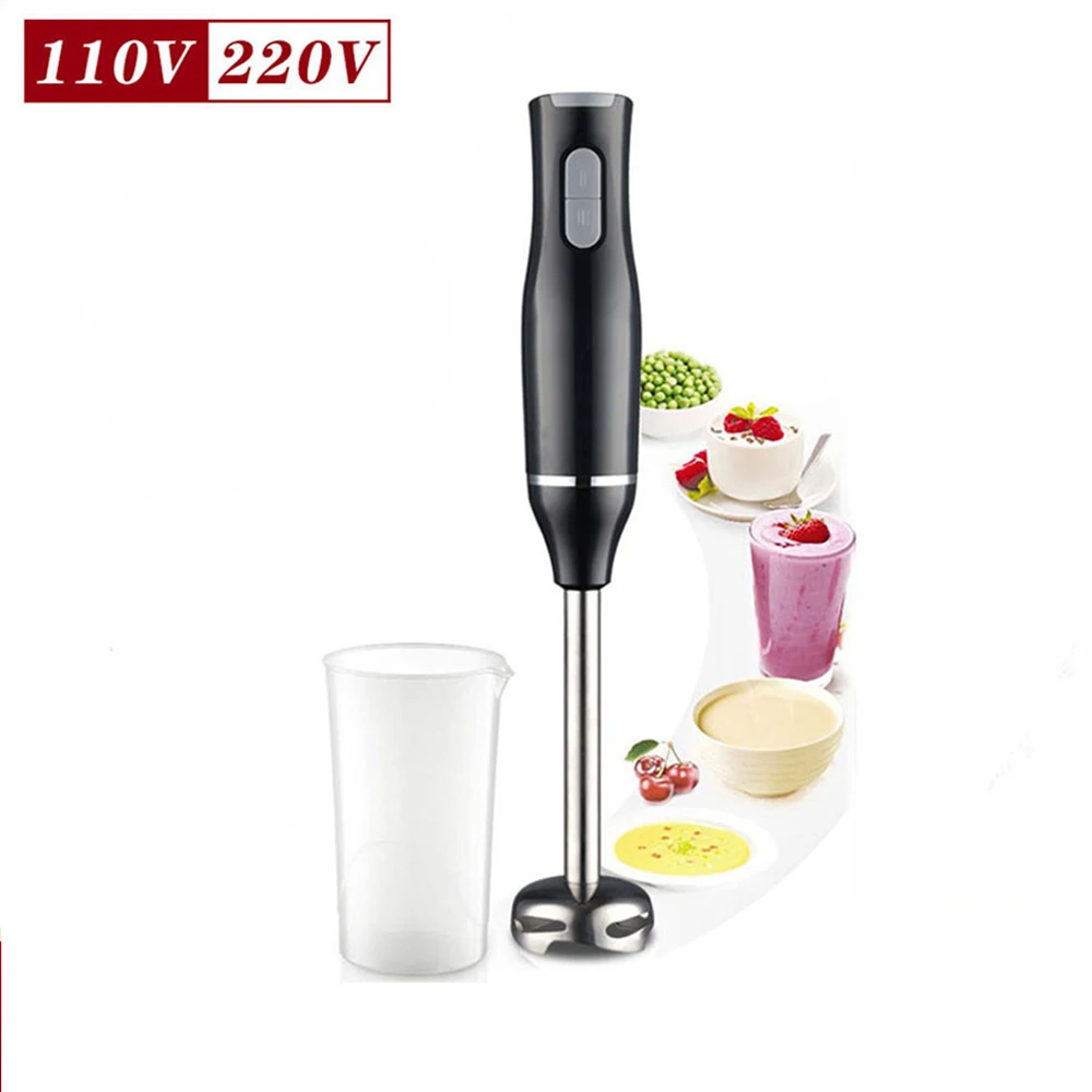 400W Handheld Electric Food Blender 2 Speed Fruit Vegetable Food Mixer Egg Beater Stainless Steel Grinder Home Appliances EU/US