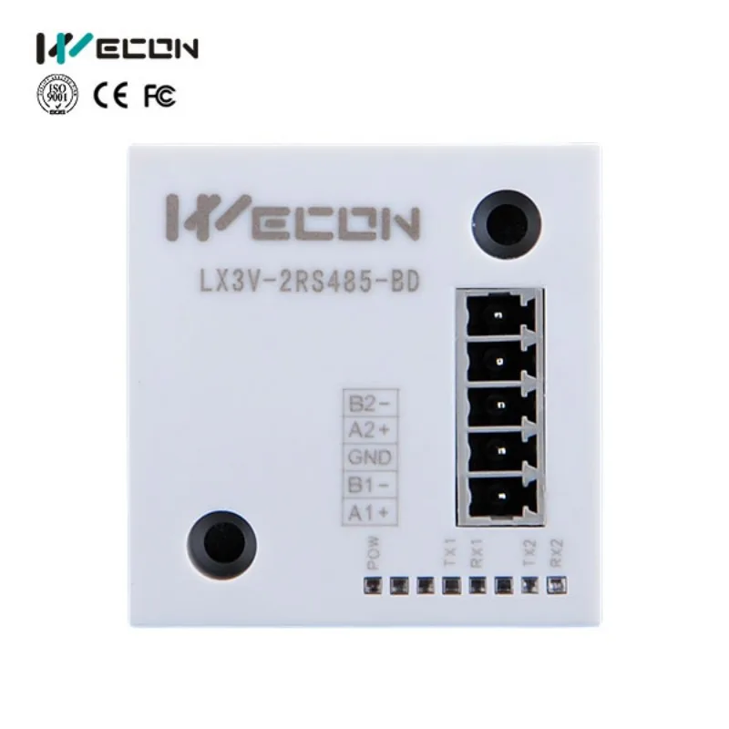 

WECON PLC LX3V-2RS485-BD 2ADI2DAI 4ADV 2TC ETH 2PT2DAV