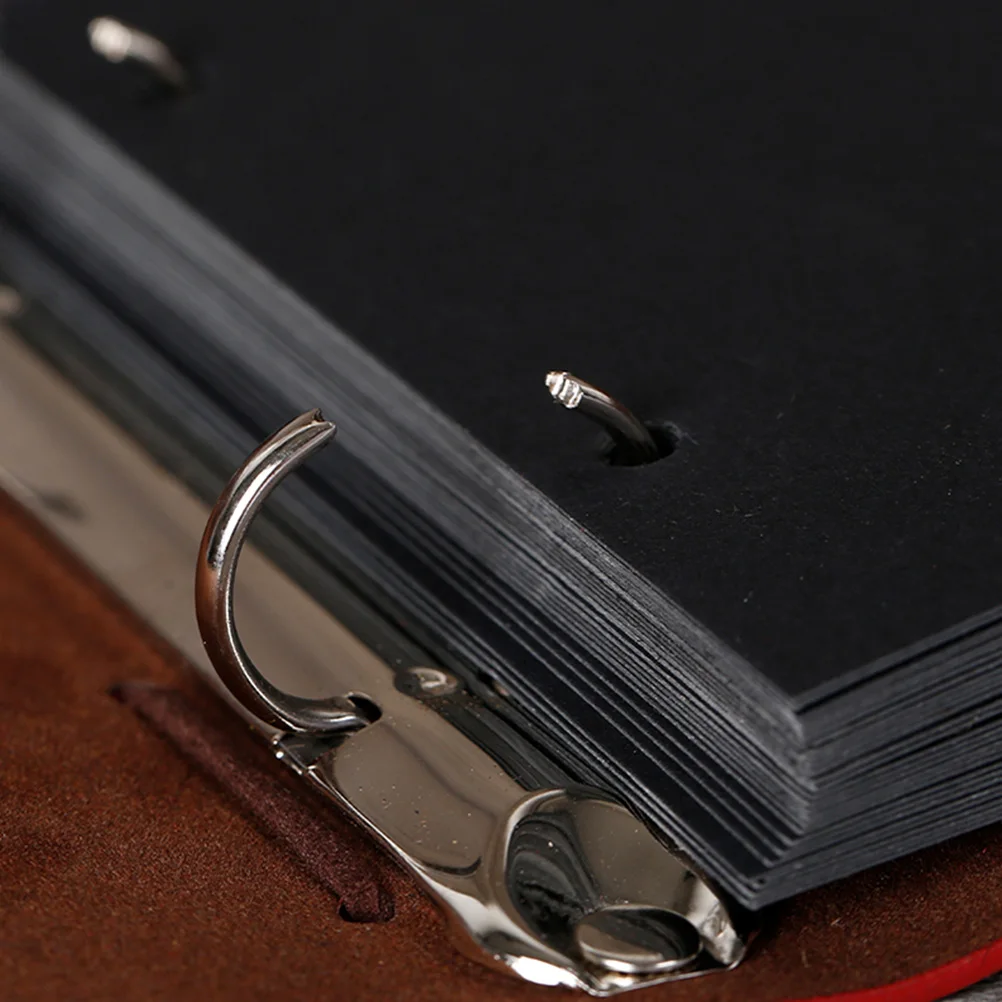 

12pcs Binder Rings Book Circle Album Card Metal Craft Rings for Paper Binding Notebook DIY Projects Scrapbooking Supplies