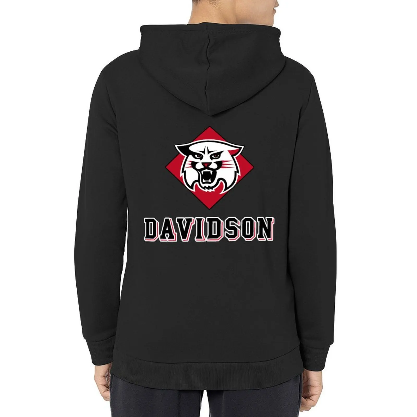 

davidson wildcats Hoodie men's coat men's clothes japanese style graphic t shirts men japanese hoodie