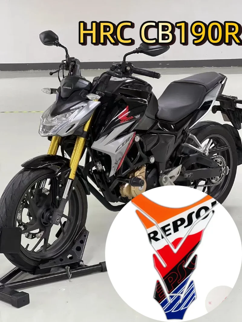 

3D Motorcycle Accessories Sticker Decal Fuel Tank Pad Protector Decorative For REPSOL HRC CB190R CBR250RR/400 CBR1000RR