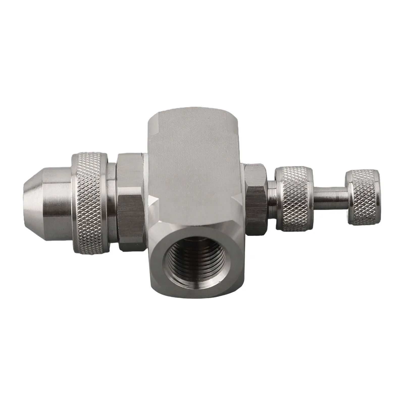 Air Atomizing Nozzle 1/4BSPT 304 Stainless Steel Low Pressure Misting Spray Tip For Cooling Humidification Space