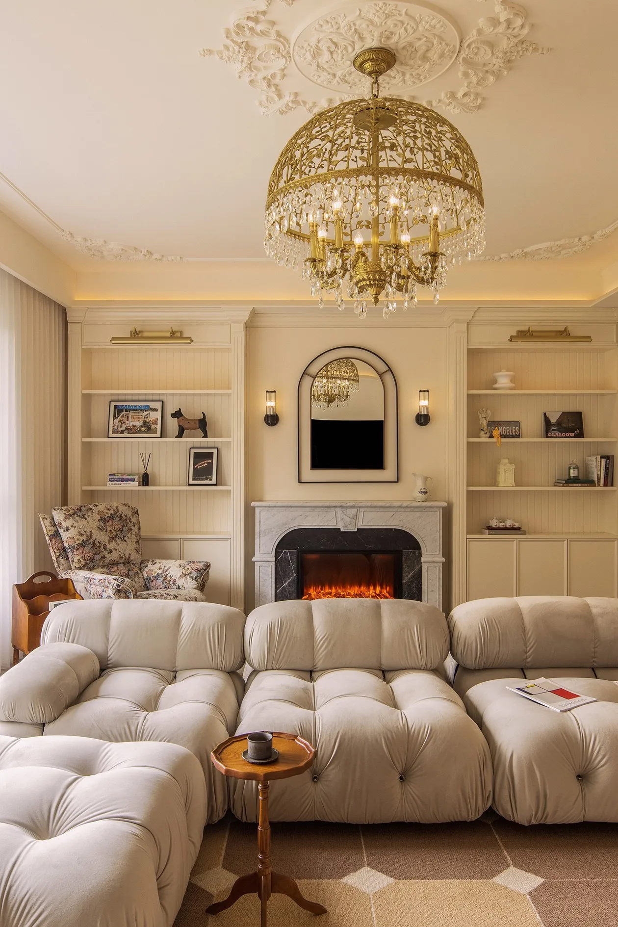 ثريا كريستالية، فيلا أوروبية من النحاس بالكامل، ممر مدخل المطاعم الفاخر، غرفة النوم، إضاءة منزلية للدراسة #4