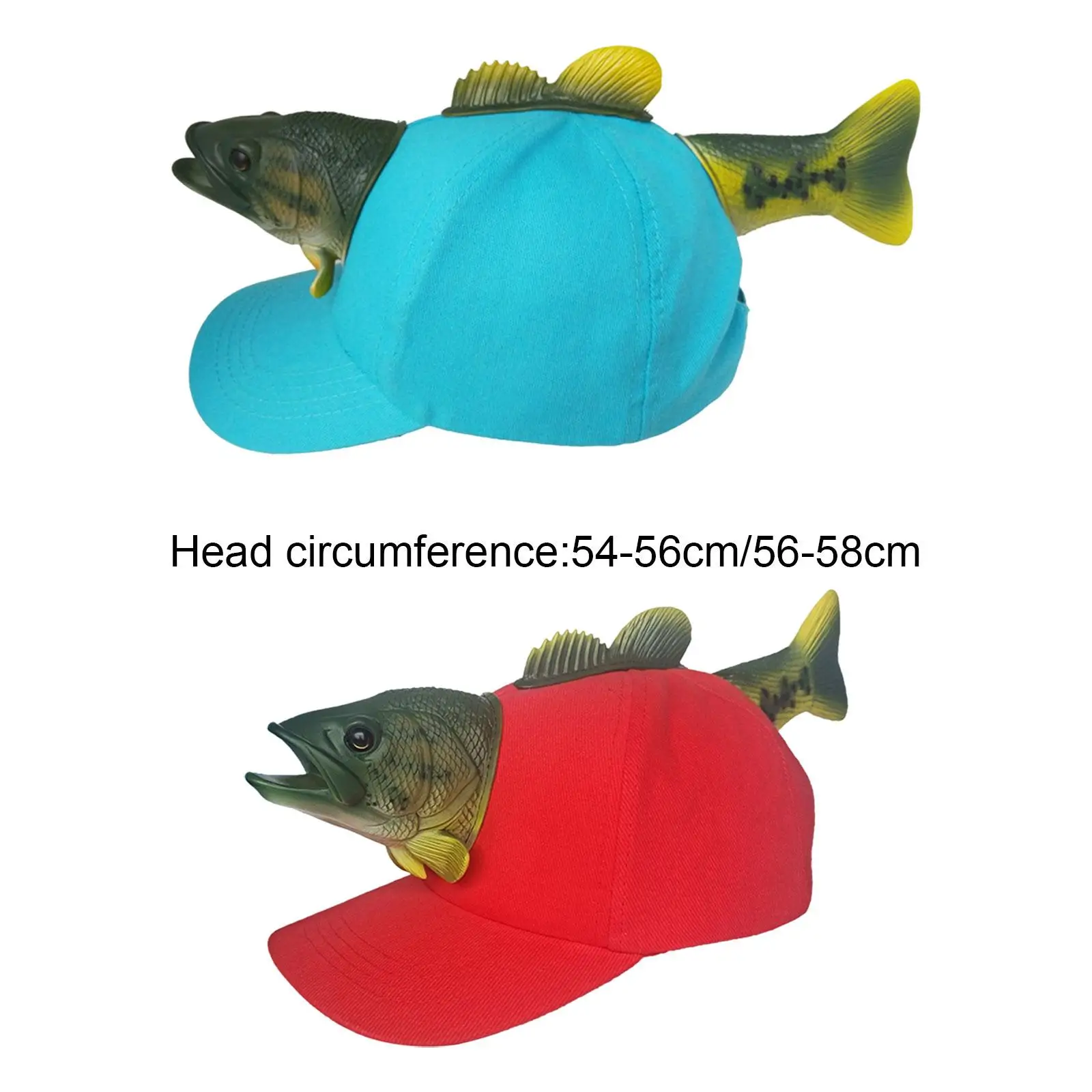 Novelty Baseball Cap Cartoon Trendy Parent Child Party Performance Fish Hat