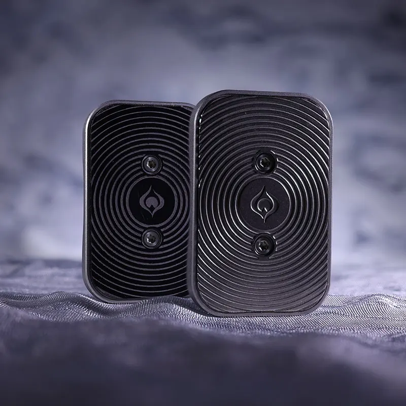 Peacock Aura Sand Floating Fidget Slider Metal Stress Relief Toys