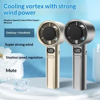 Ventilateur portable HOMEFISH, rechargeable par USB, haute vitesse, pour usage personnel 1