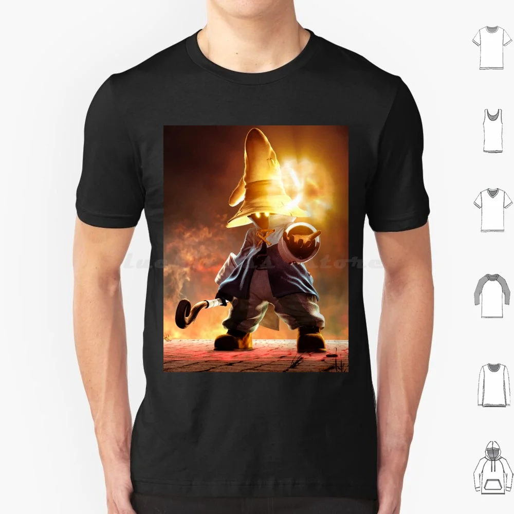 Camiseta Vivi Final Fantasy Ix para hombres, mujeres y niños, 6xl, Vivi Final Fantasy Ix, Final Fantasy 9, Final Fantasy Ffix, Ff9, Vivi Orunitia