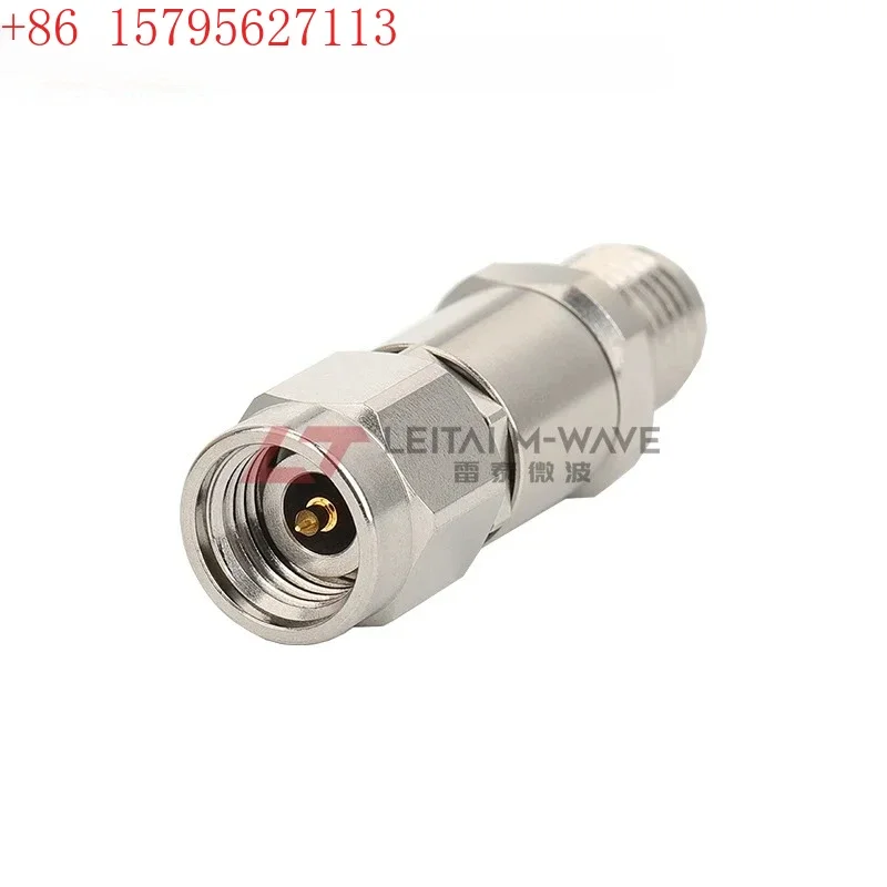 

2 шт. RF-адаптеры для миллиметровых волн 2.92/SMA-JK, высокочастотные адаптеры из нержавеющей стали (штекер-гнездо) DC-26.5