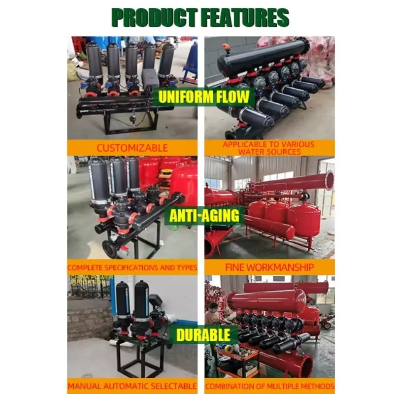 

Agricultural Drip Irrigation System Equipment, Disc Screen, Water Plastic, Automatic Self Cleaning, Sand Backflushing Disk Filte