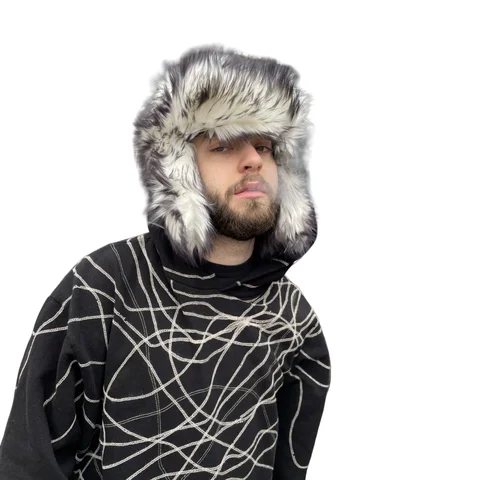 남여 따뜻한 남성 여성 모피 사냥꾼 모자 비행가 기병 귀고리 겨울 플랩 스키 모자 새로운 폭격기 모자 러시아 스키 모자 가짜 모피 모자