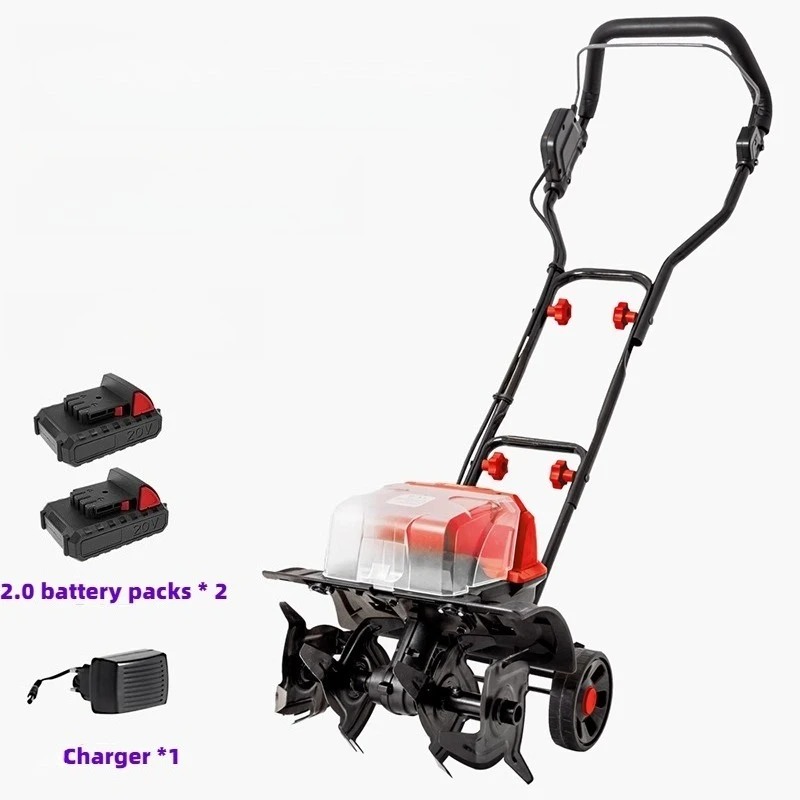 

Electric soil loosener lithium battery plow small-scale turning and rotary tilling plowing machine
