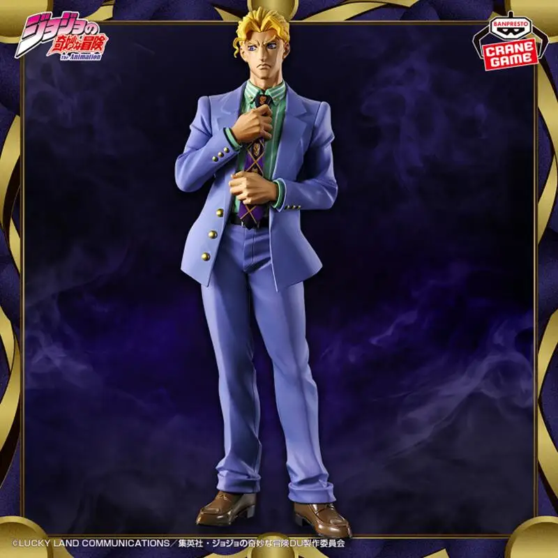 [Echte] Originele Bandai Banpresto Jojo's Bizarre Adventure Mometria Kira Yoshikage PVC Figuur Model Collector Beeldje Speelgoed