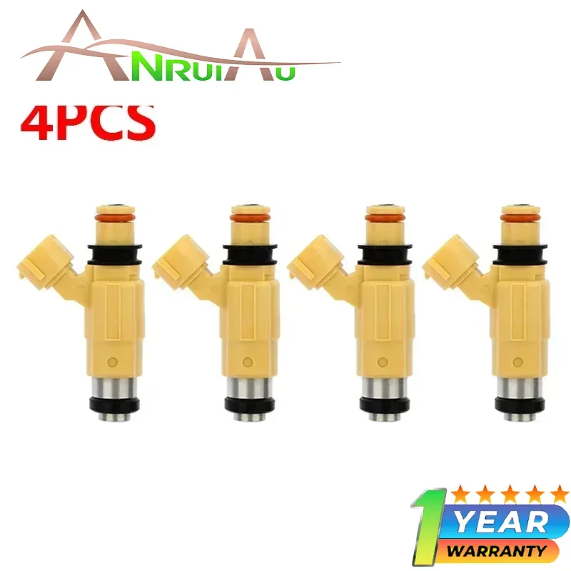 

4PCS 69J137610000 Flow Matched Injector Compatible with Chrysler Sebring Dodge Stratus Mitsubishi Eclipse 2.4L 2001-2005