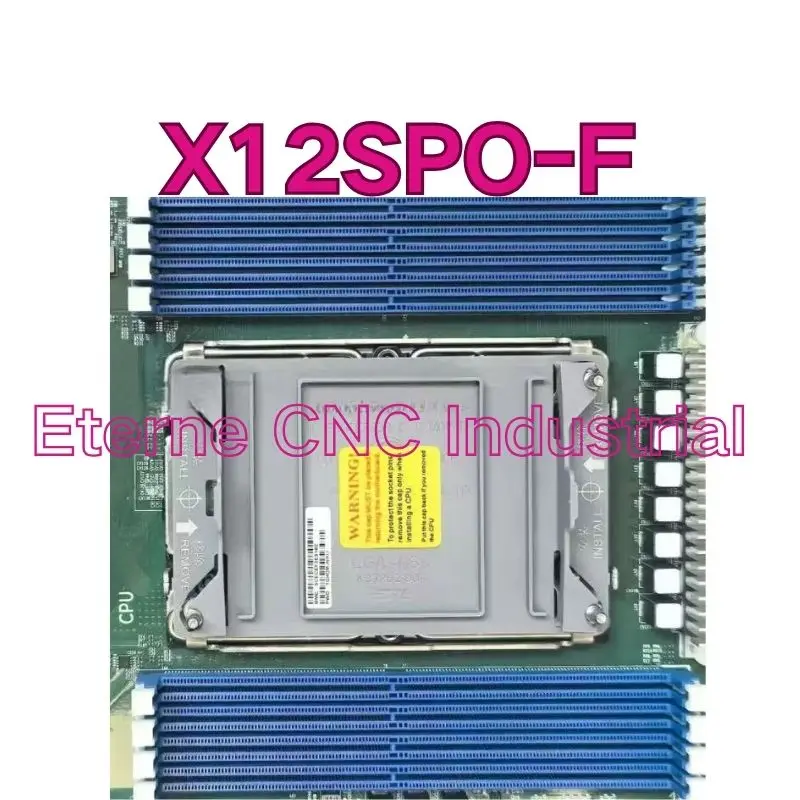 

Серверная материнская плата X12SPO-F с одним каналом, LGA4189, гигабитный Ethernet, чипсет C621A, протестирована, б/у, быстрая доставка