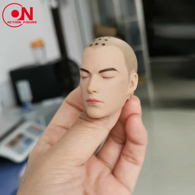 1/6th ذكر رئيس نحت 3 نسعات عيون مفتوحة ومغلقة الراهب المقدس رئيس النحت للذكور 12 بوصة دمية عمل أرقام #5