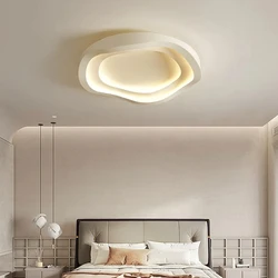 Modern Chandelier Lighting  White LED Ceiling Lamp With Remote Control For Bedroom Study Living Room Home Fashion New Trend