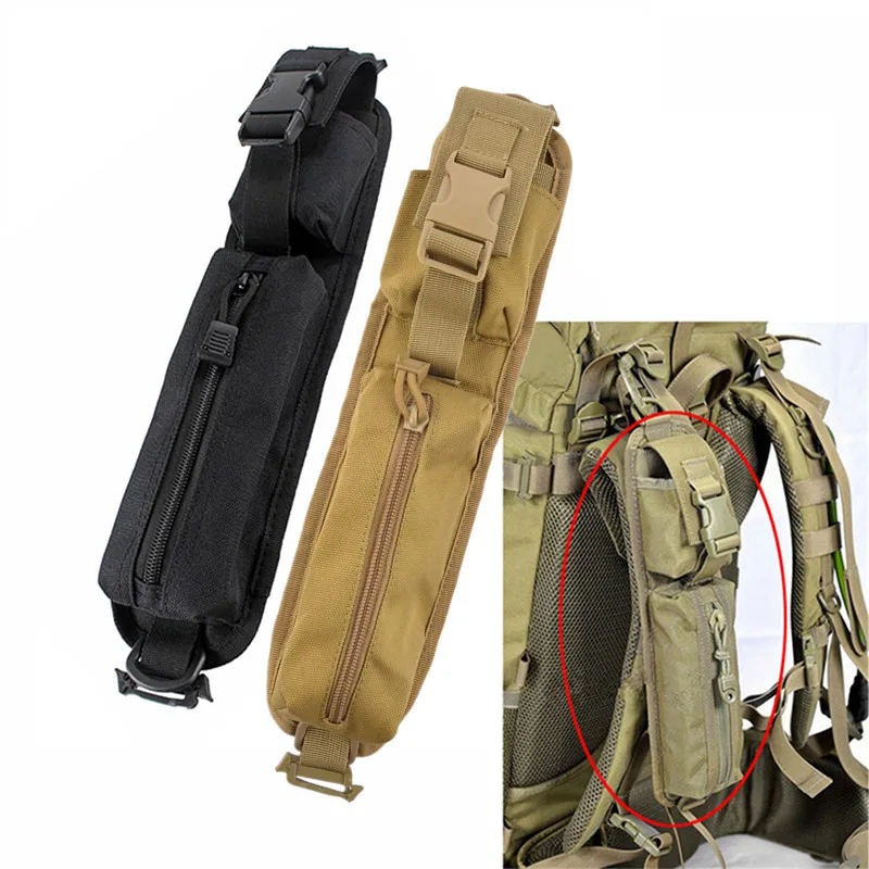 

Tactical Shoulder Strap Sundries Bags For Backpack Accessory Pack Key Flashlight Pouch Molle Outdoor Camping EDC Kits Tools Bag