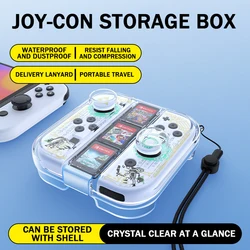 Storage Case for Joy-con, Portable Dust-Proof Protective Box for Nintendo Switch Joy-Con, Switch/OLED Shell Case