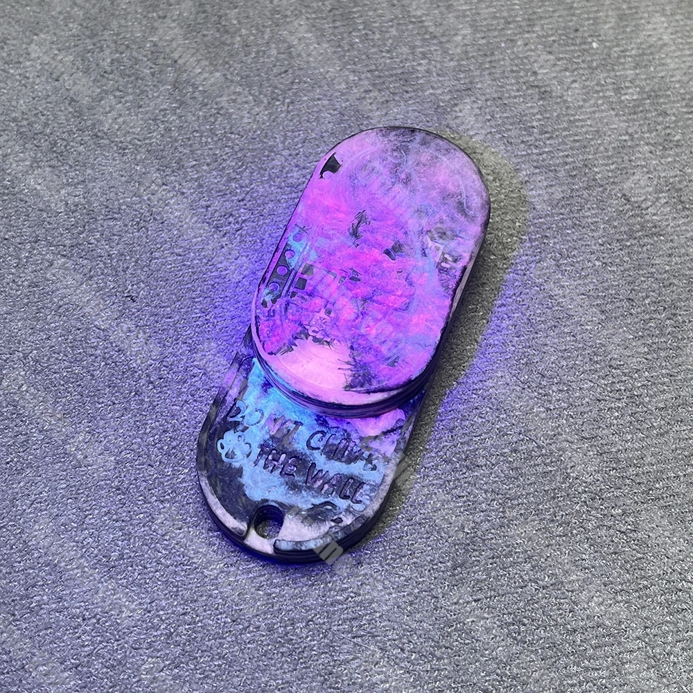 Używane zabawki EDC FZEDC F2 Push Slider obraca się w lewo i w prawo o 360 stopni °   Zabawka antystresowa Fidget Slider dla dorosłych