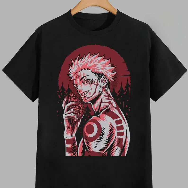 

Jujutsu Kaisen T Shirt Gojo Satoru‌ T Shirt Japanese Anime Summer Cotton Mens Women Top Tee Streetwear Casual High Quality Youth