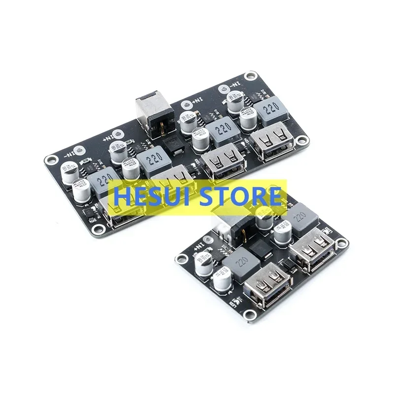 2,4-way DC step-down module QC2.0,3.0 Quick charge USB mobile phone charging plate FCP