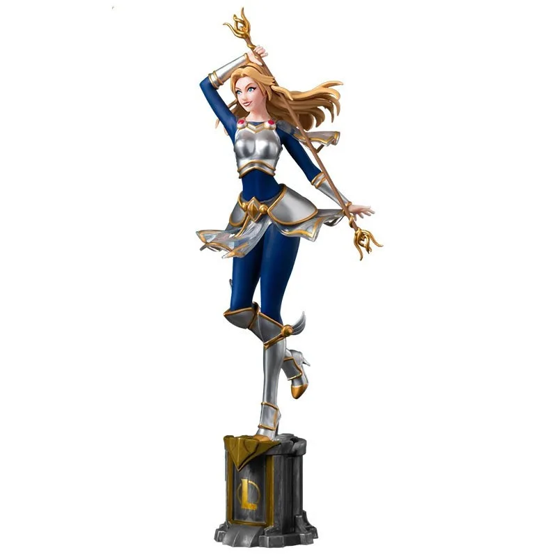 MORSTORM The Lady of Luminosity Lux LOLCMGE League of Legends Anime Figure Model Collecile Action Toys