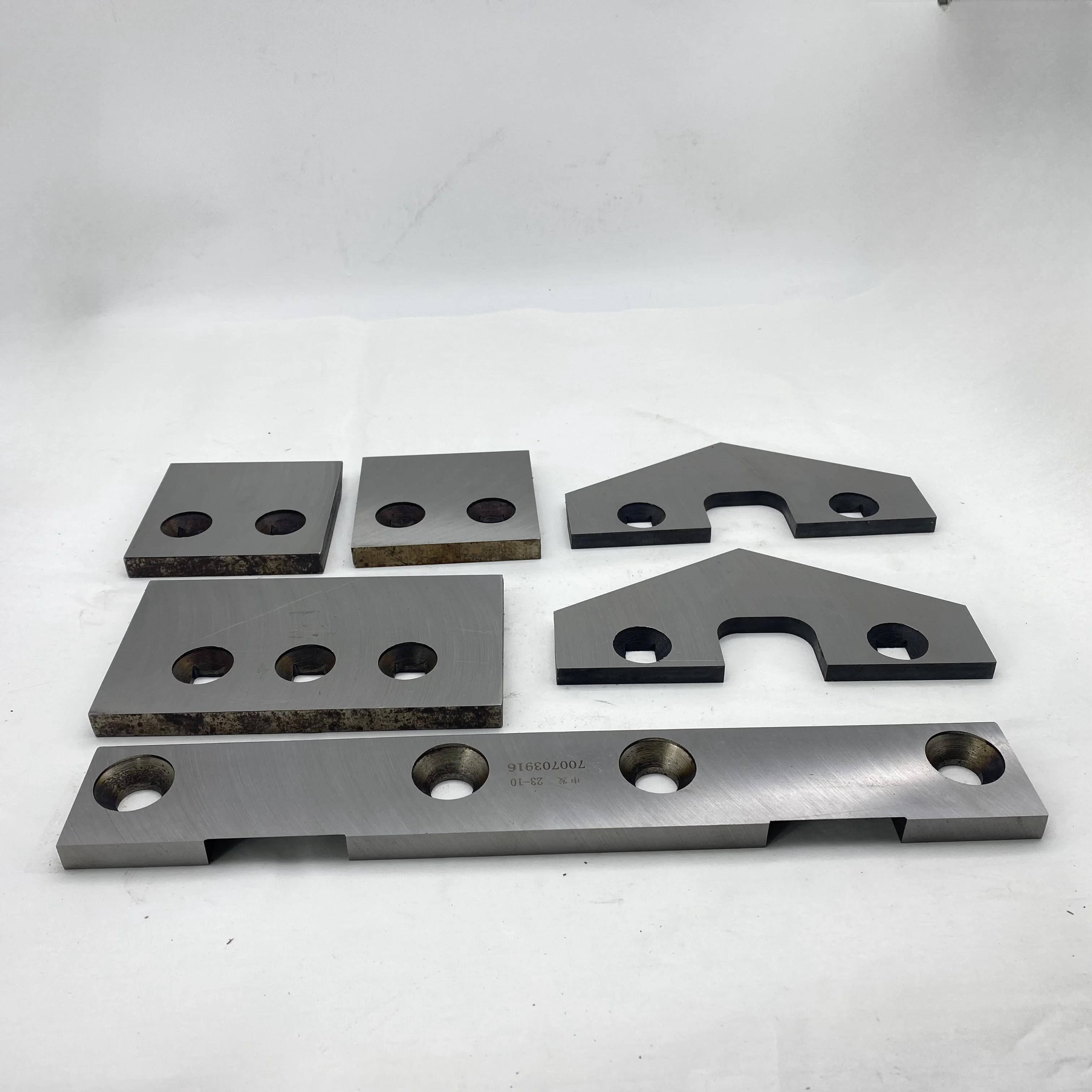 Acessórios para enfardadeira, peças, placa guia de pistão, faca de fundição, peças sobressalentes, conjunto de lâminas para máquinas agrícolas mf1839 mf1840