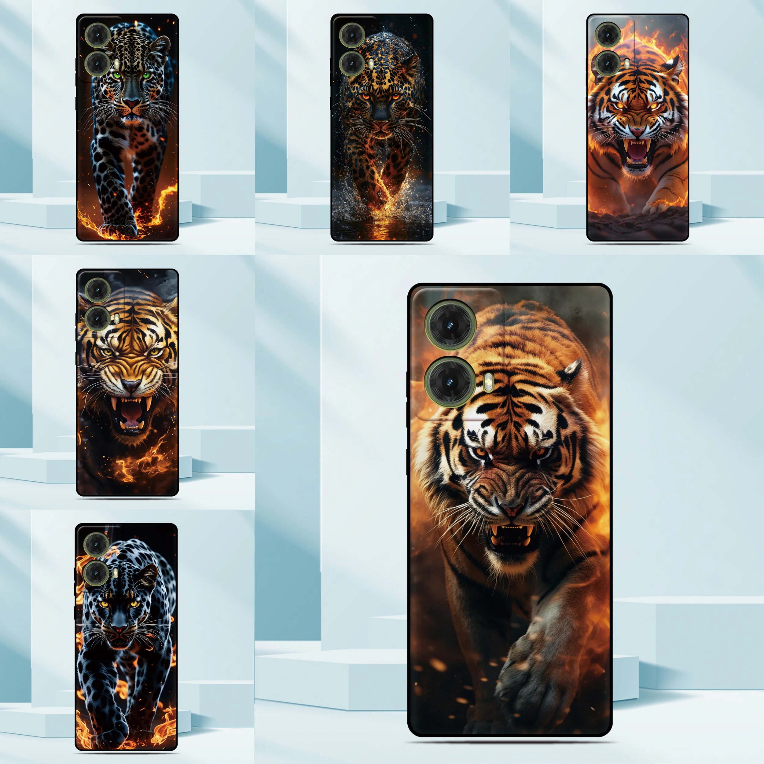 Leopard Tiger Phone Case For Ulefone Note 20 19 18 Ultra 10 12 13 14 15 16 17 Pro 13P 12P 11P 10P Custom Picture Back Cover
