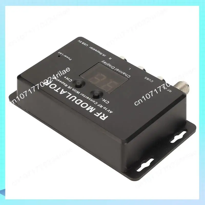 Modulador RF A17Z profesional PAL NTSC 21 canales AV a RF convertidor para decodificador DVR DVD