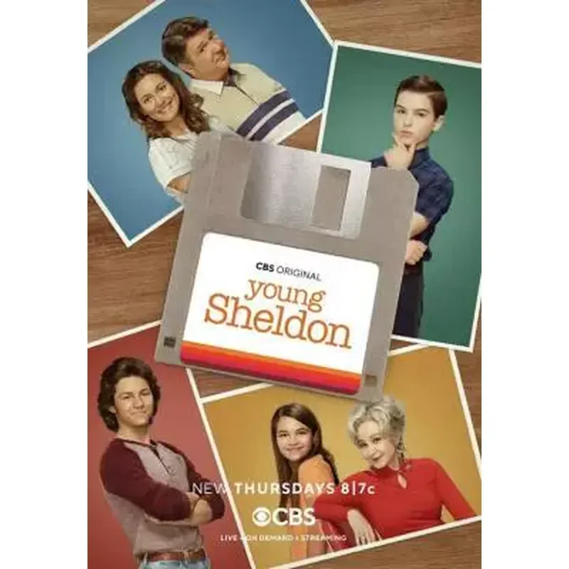 

BD Blu-ray High Definition American Drama Little Sheldon Young Sheldon Seasons 1–7 11-Disc Box