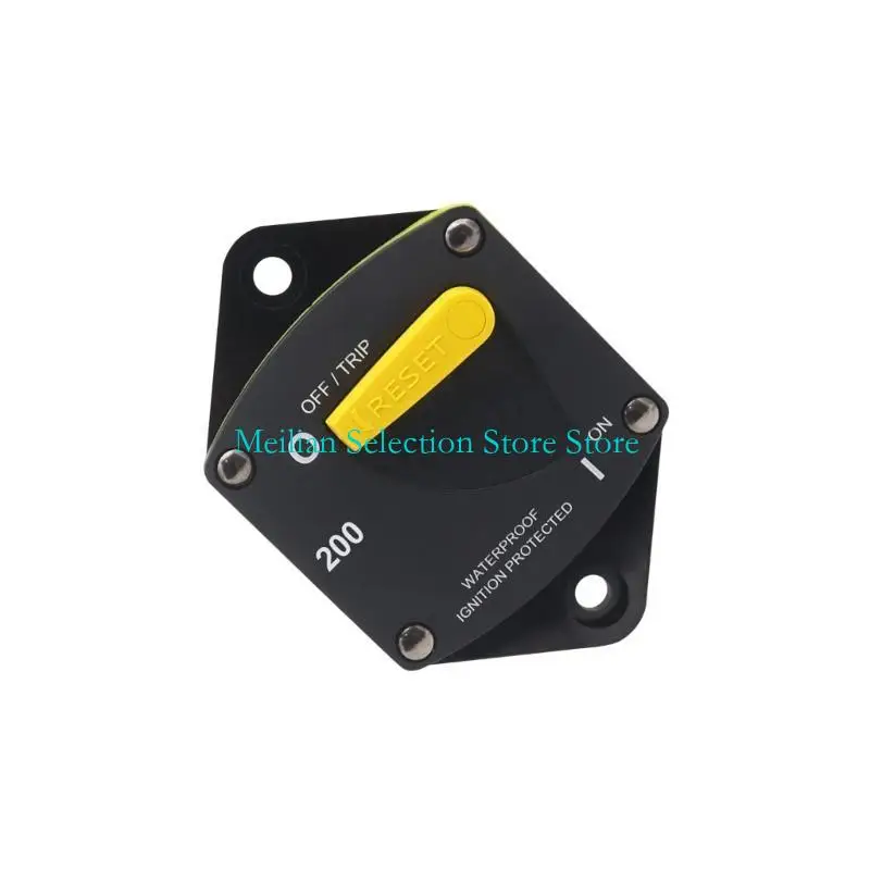 

High Performances 48Vdc Circuit Interrupter with 5/16" Studs Thermal Housing Heavy Duty 5/16" for Car X37F
