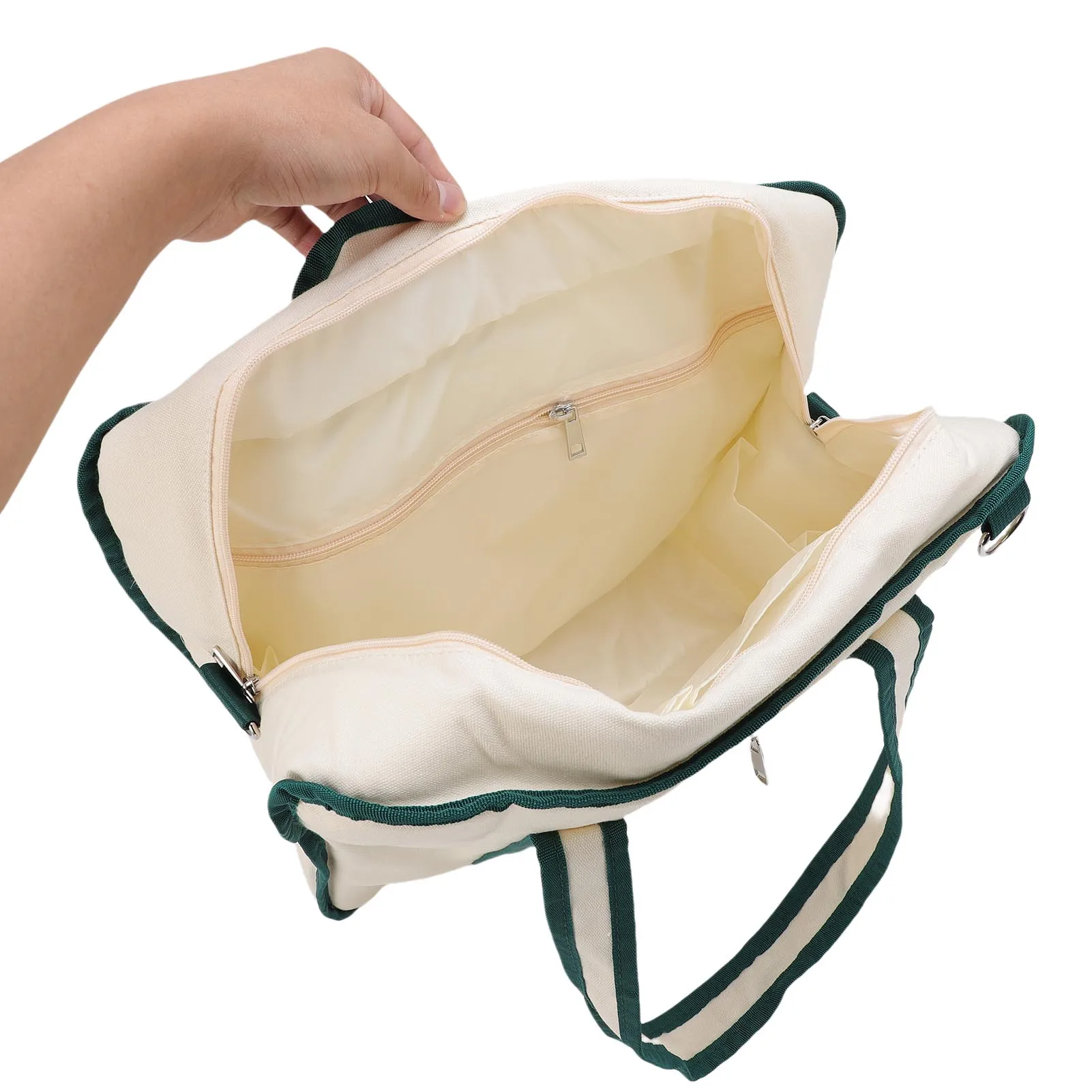 Portable Tennis Racket Bag Handheld Carry Adjustable Shoulder Strap Racquet Carry Bag Large Capacity Tennis Tote Bag Tennis