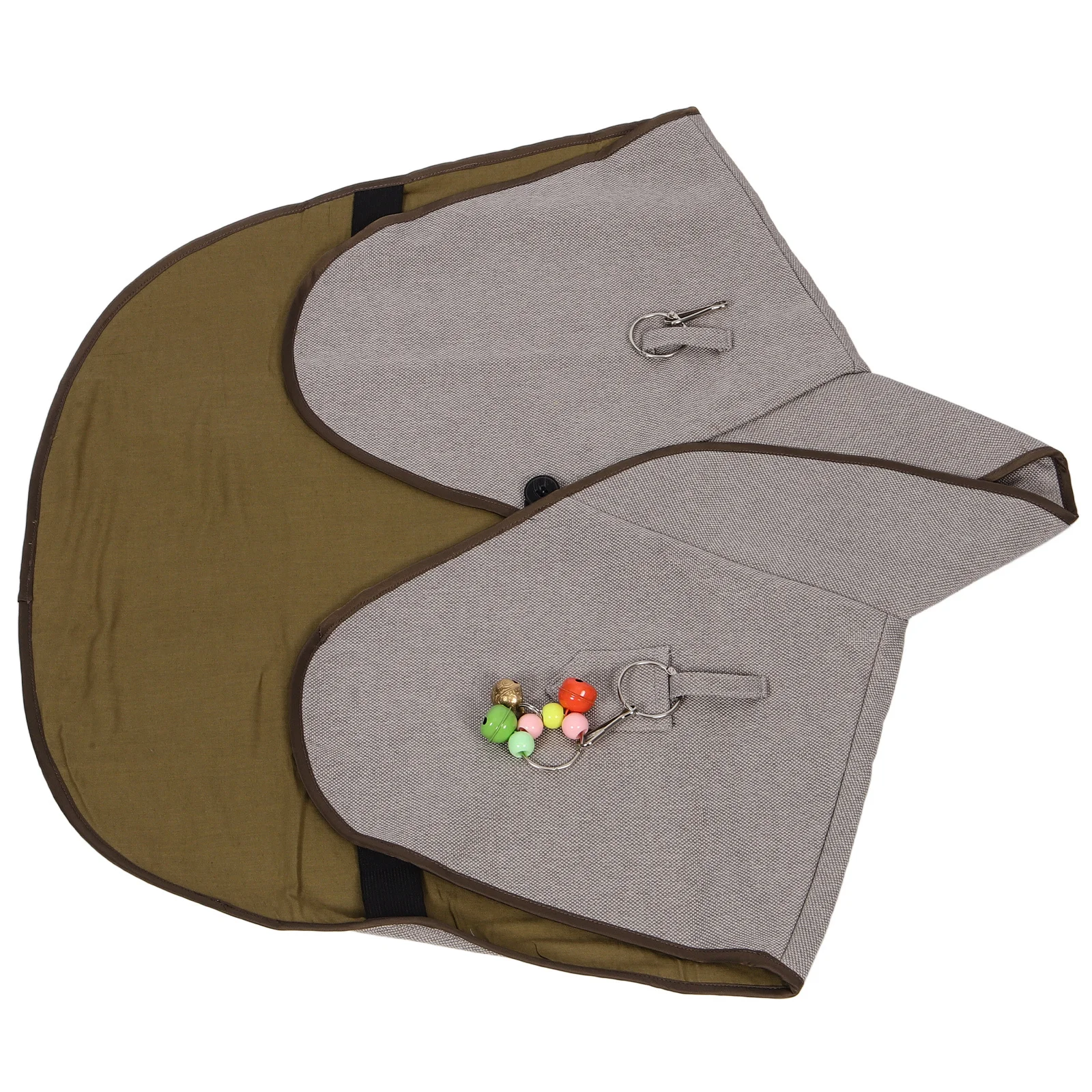 

Parrot Shoulder Protector Cotton Linen Bird Anti-Scratch Pad Training Shoulder Shawl Anti-Bite Protective Shawl for Birds