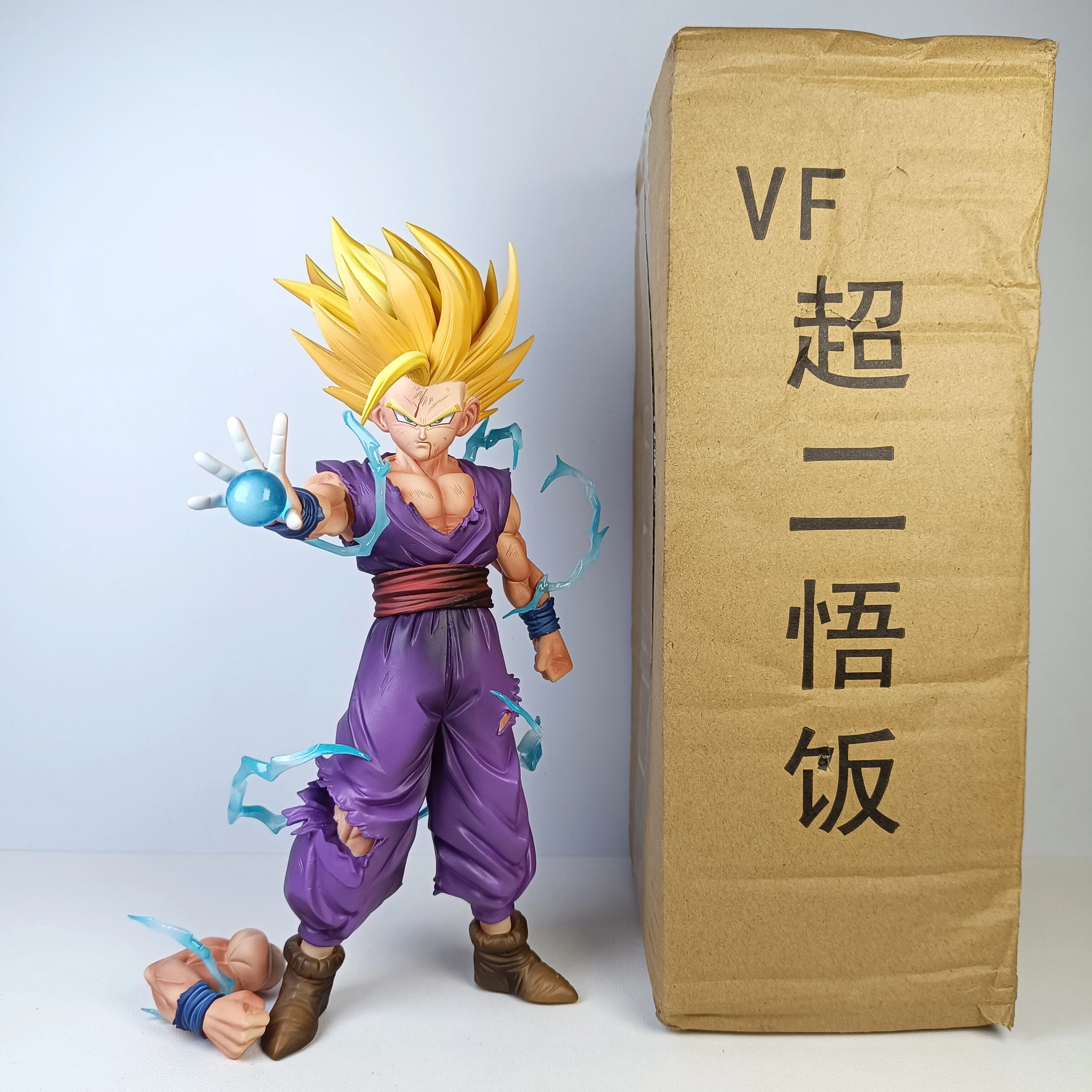 Figuras de Acción de Dragon Ball de 25 cm VF Studio SSJ2 Sun Gohan Estatua GK Colección
