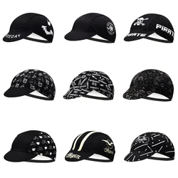 Classic Men's Black Cycling Caps Bike Ride Breathable Quick Dry Bicycle Hats 12 Style