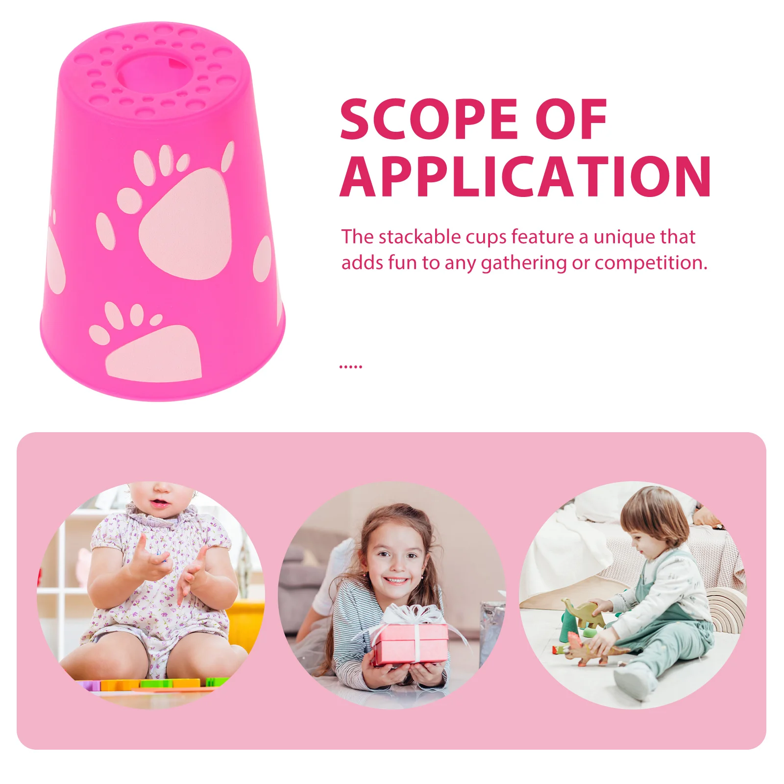 12 pçs conjunto de empilhamento de velocidade jogo empilhável para crianças adultos copo desafios treinamento festa ao ar livre viagem atividade copo jogos conjunto