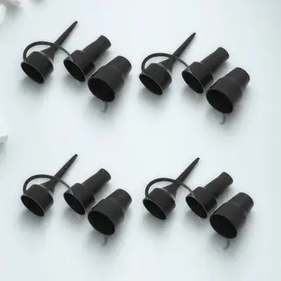 4Pcs Air Bed Replacement Nozzles Plastic Pump Nozzles Durable Lightweight Inflatable Mattress Accessories Air Pump Attachments