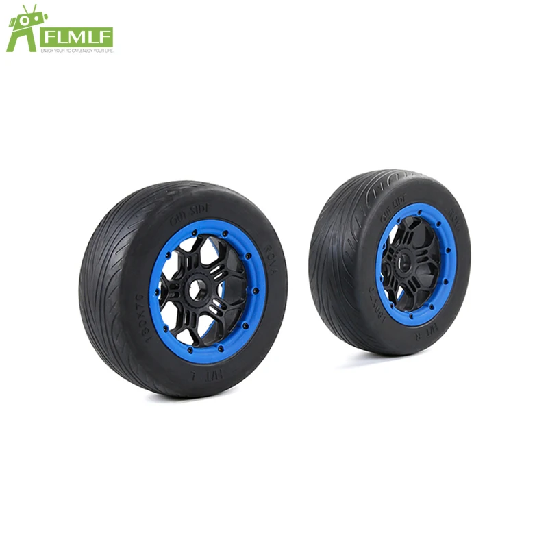 On-road Wheel Tyre Assembly Kit for 1/5 Losi 5ive T ROFUN ROVAN LT KingmotorX2 (Universal BAHA5S/SLT/V5) Rc Car Toys Games Parts