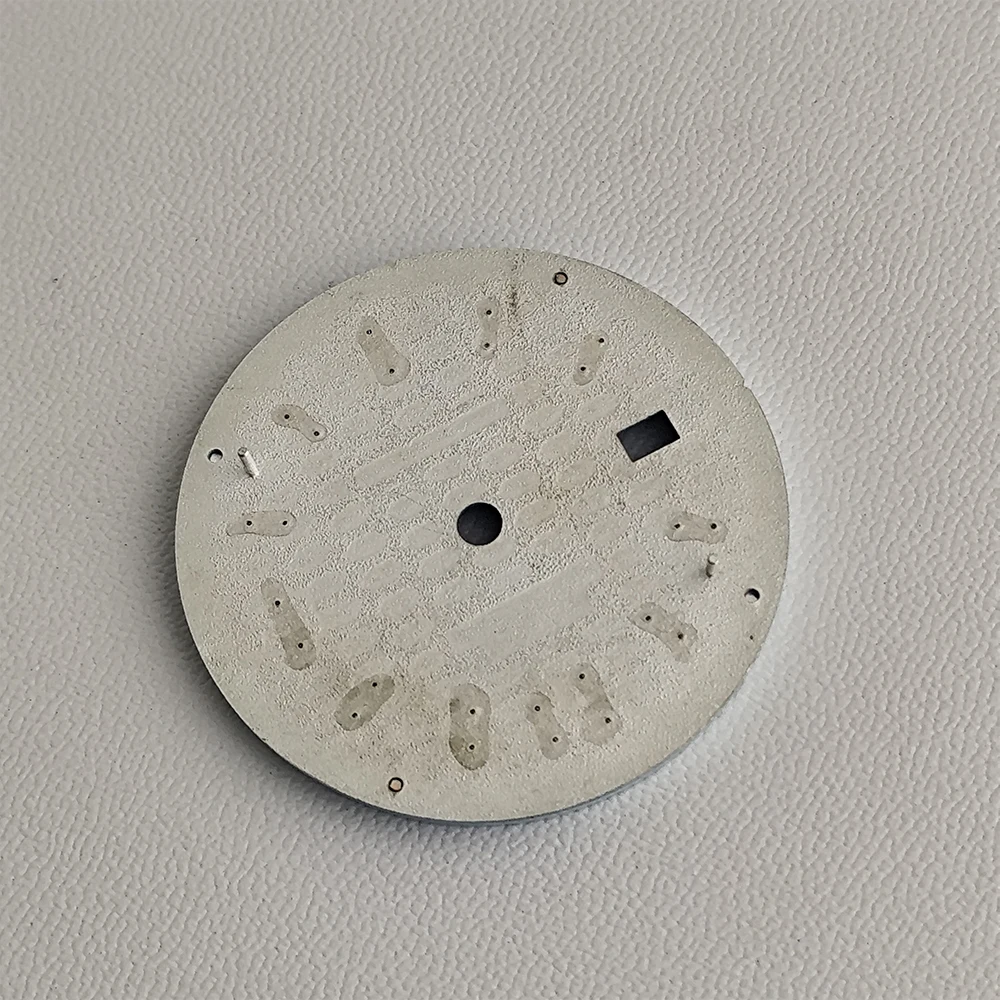 NH35-Gehäuse mit Armband, 39,5 mm Herrenuhr, silberfarbenes Stahlgehäuse, passend für NH35-Uhrwerk, Zubehör, Saphirglas, NH35-Zifferblatt – Detail 8