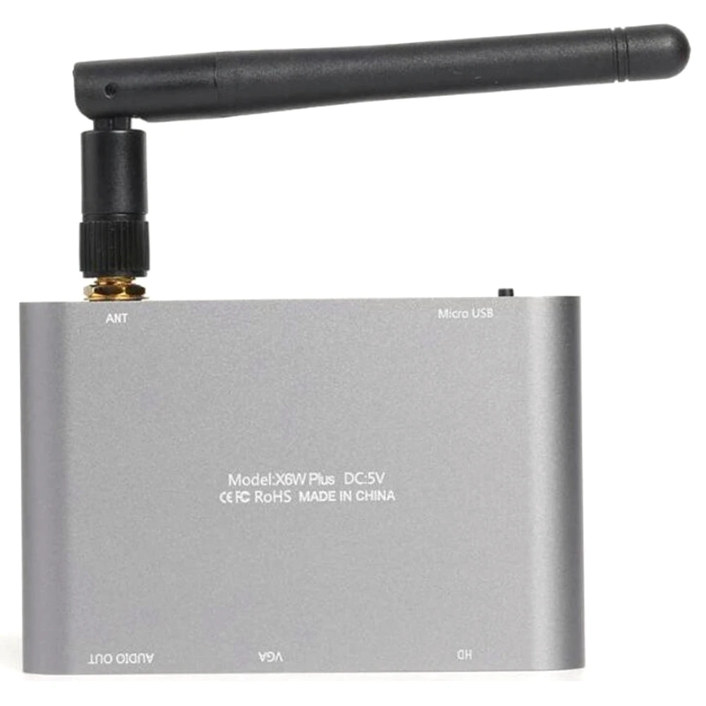 Imagem -04 - Plus Adaptador de Exibição Compatível com Hdmi sem Fio Banda Dupla Monitor Vga Monitor sem Fio 5ghz Receptor Wi-fi 4k Mirascreen-x6w