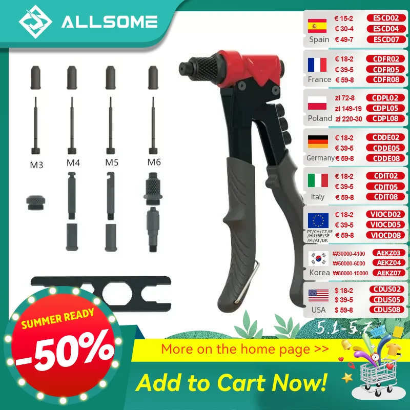 allsome-3-in-1-rivet-nut-gun-single-manual-labor-saving-manual-core-pulling-gun-rivet-pulling-gun-rivet-gun