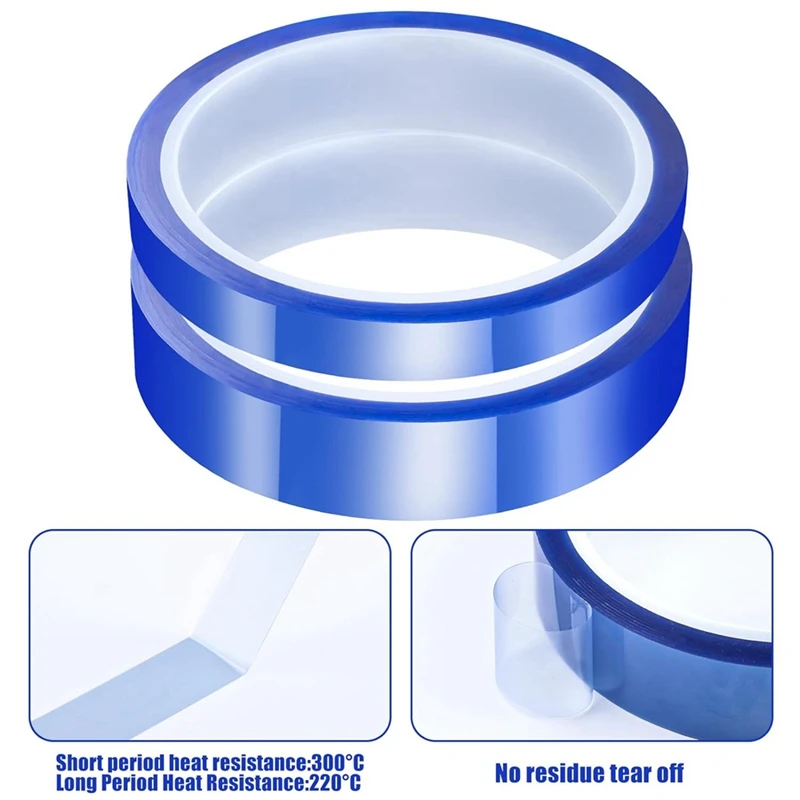 8 ม้วน 10 และ 20 มม. เทปทนความร้อน, เทปถ่ายเทความร้อน, สําหรับกดระเหิดการถ่ายเทความร้อน